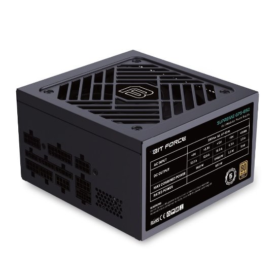 Napajanje 850W, BIT FORCE Supreme GPS-850, 120mm vent., 80+ Gold, modularno