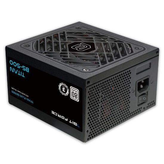 Napajanje 500W, BIT FORCE Titan BS-500, 120mm vent., 80+ Titanium, modularno