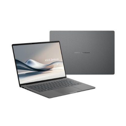 Prenosnik ASUS ZenBook 14 UX3407RA-QD026X / Snapdragon Elite X1E 78 100, 32GB, 1TB SSD, Qualcomm Adreno, 14" WUXGA OLED, Windows 11 Pro, sivi