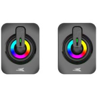 Zvočnici BARACUDA Seashell BGSP-011, RGB, črni