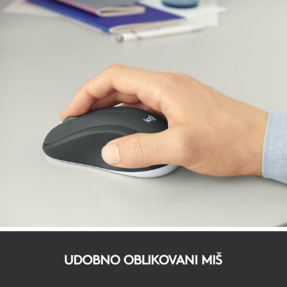 Tipkovnica + miška LOGITECH MK540 Advanced Combo, brezžična, črna, Unifying receiver USB