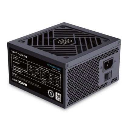 Napajanje 500W, BIT FORCE Titan BS-500, 120mm vent., 80+ Titanium, modularno