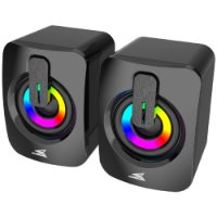 Zvočnici BARACUDA Seashell BGSP-011, RGB, črni