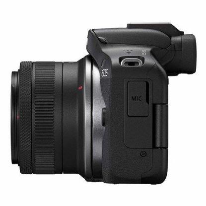 Digitalni fotoaparat CANON EOS R50 + RF-S 18-45mm f/4.5-6.3 IS STM, 24,2 Mp, 4K Ultra HD, črni