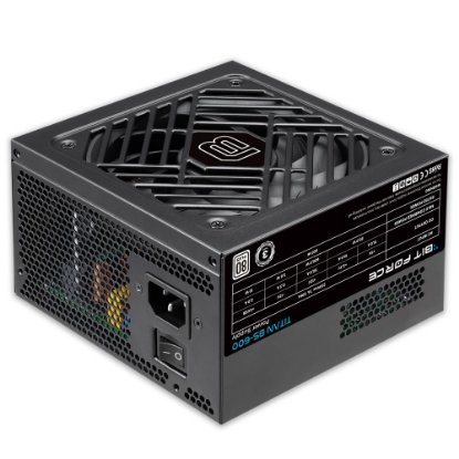 Napajanje 600W, BIT FORCE Titan BS-600, 120mm vent., 80+ Titanium, modularno