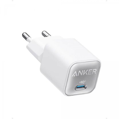 Polnilec ANKER 511 Nano 3, A2147G21, 30W, USB-C, beli