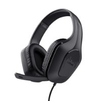slušalke TRUST GXT 415 Zirox, črne