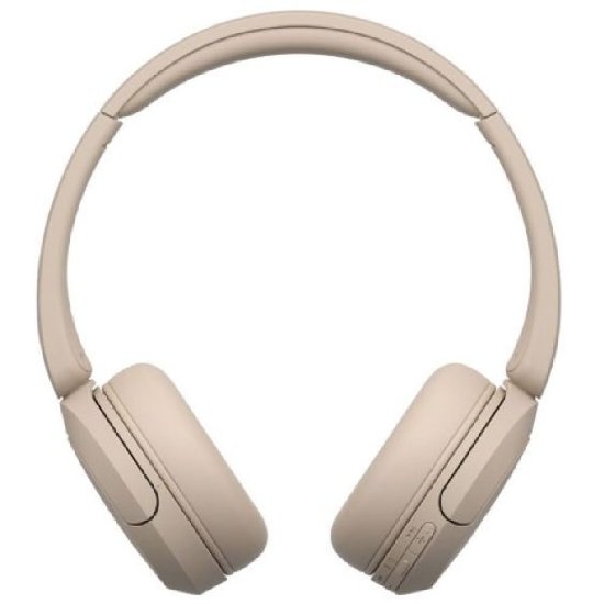 Slušalice SONY WH-CH520, Bluetooth, USB-C, bežične, bež