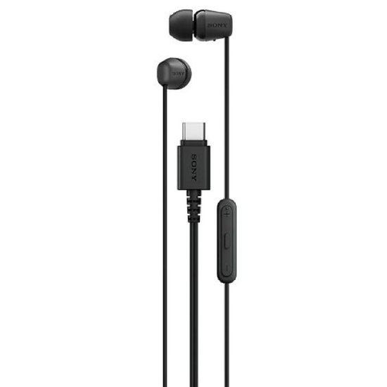 Slušalice SONY IER-EX15C, in-ear, USB-C, crne