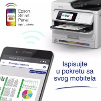 Multifunkcijski Tiskalnik EPSON WorkForce Pro WF-C5890DWF, print/scan/copy/fax, 4800 dpi, USB, G-LAN, WiFi