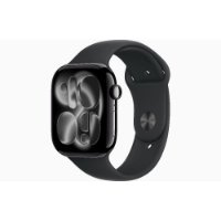 Pametni sat APPLE Watch S11 GPS, 46 mm, Jet Black Alu Case with Black Sport Band - M/L