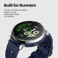 Pametni sat AMAZFIT Active 3 Premium, 1.32" Amoled, pametne obavijesti, plavi
