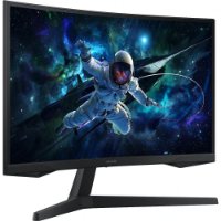 Monitor 27" SAMSUNG LS27CG552EUXEN, QHD, VA, 165Hz, 1ms, 330cd/m2, FreeSync, ukrivljen, črni