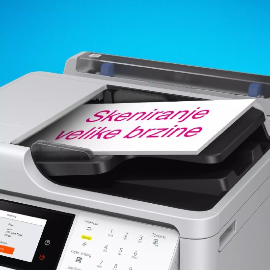 Multifunkcijski Tiskalnik EPSON WorkForce Pro WF-C5890DWF, print/scan/copy/fax, 4800 dpi, USB, G-LAN, WiFi