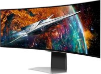 Monitor 49" SAMSUNG G9 LS49CG950SUXDU, 5120x1440, OLED, 240Hz, 1ms, 250cd/m2, G-Sync, FreeSync, ukrivljen, zvočnici, sivi
