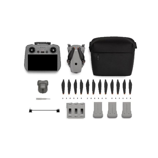 Dron DJI Lito X1 Fly More Combo Plus (DJI RC 2), 4K UHD kamera, 3-axis gimbal, vrijeme leta do 36min, upravljanje daljinskim upravljačem, sivi