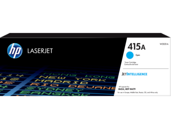 Toner HP LaserJet No. 415A, W2031A, za M454xx/M479xx, cijan
