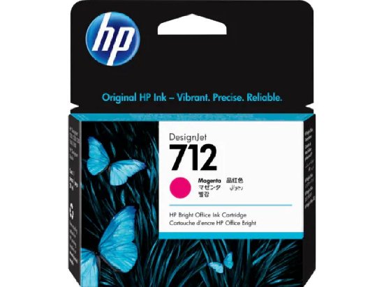 Kartuša za HP 712, 3ED68A, 29 ml, magenta