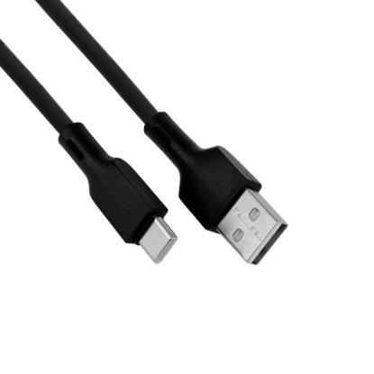 Kabel OCTIO USB-A (M) na USB-C (M), črni, 1m