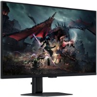 Igralni monitor 32" SAMSUNG LS32DG500EUXEN, QHD, IPS, 180Hz, 1ms, 350cd/m2, FreeSync, pivot, črn