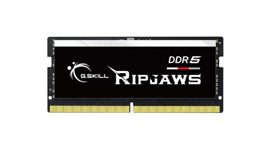 RAM pomnilnik SO-DIMM PC-41600, 16GB, G.SKILL Ripjaws, F5-5200S3838A16GX1-RS, DDR5 5200MHz