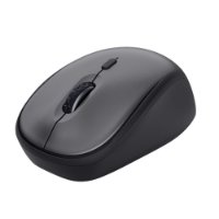 Miška TRUST Yvi+ Silent Wireless Mouse, optična, 1600dpi, brezžična, USB, črna