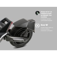Električni skiro MS ENERGY Flare, autonomija do 60km, hitrost 25km/h, kolesa 10", črni