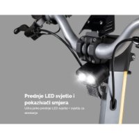 Električni skiro MS ENERGY Flare X, autonomija do 70km, hitrost 25km/h, kolesa 10", sivi