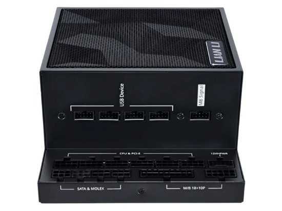 Napajalnik 1000W, LIAN LI Edge, 80+ Platinum, modularno, črno