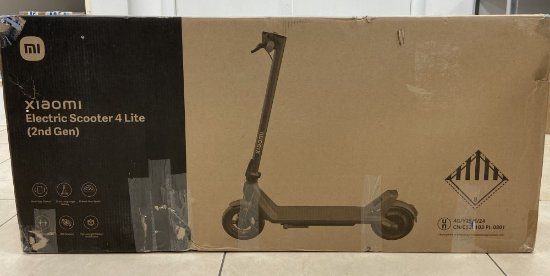 OPEN BOX - Električni romobil XIAOMI Electric Scooter 4 Lite (2nd Gen), autonomija do 25km, brzina 25km/h, kotači 10˝