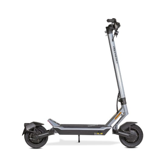 Električni skiro MS ENERGY Flare X, autonomija do 70km, hitrost 25km/h, kolesa 10", sivi