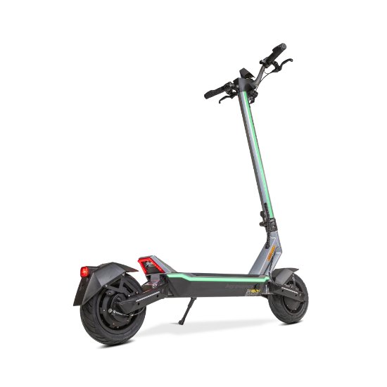 Električni skiro MS ENERGY Flare X, autonomija do 70km, hitrost 25km/h, kolesa 10", sivi