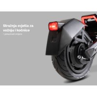 Električni skiro MS ENERGY Flare, autonomija do 60km, hitrost 25km/h, kolesa 10", črni