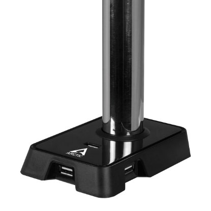 Stojalo za monitor ARCTIC Z2 Gen 3, stolni, do 35", za 2 monitora, USB 2.0 HUB, črn