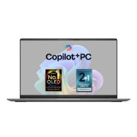 Prenosnik ASUS VivoBook S 15 OLED S5507QA-MA056W / Snapdragon X Elite X1E 78 100, 32GB, 1TB SSD, Qualcomm Adreno, 15.6" 2880x1620 120Hz OLED, Windows 11 Home, sivi