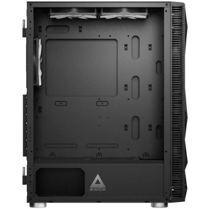 Ohišje MONTECH X3 Mesh, prozor, RGB, ATX, črno
