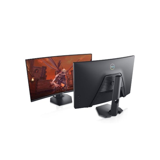 Monitor 27" DELL S2721HGFA, FHD, VA, 144Hz, 1ms, 350cd/m2, 3000:1, ukrivljen, črni
