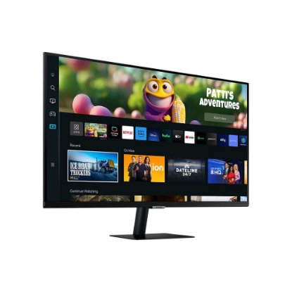 Monitor 27" SAMSUNG LS27CM500EUXDU, FHD, VA, 60Hz, 4ms, 250cd/m2, zvočnici, črni