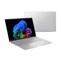 Prenosnik ASUS VivoBook S 15 OLED S5507QA-MA056W / Snapdragon X Elite X1E 78 100, 32GB, 1TB SSD, Qualcomm Adreno, 15.6" 2880x1620 120Hz OLED, Windows 11 Home, sivi