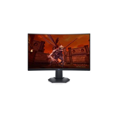 Monitor 27" DELL S2721HGFA, FHD, VA, 144Hz, 1ms, 350cd/m2, 3000:1, ukrivljen, črni