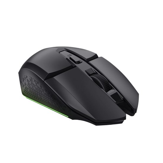 Miška TRUST GXT 110 Felox, RGB, optična, brezžična, 4800dpi, črna