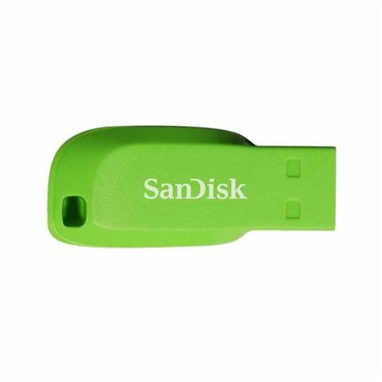 Pomnilnik USB FLASH DRIVE, 32 GB, SANDISK Cruzer Blade, SDCZ50C-032G-B35GE, zelena