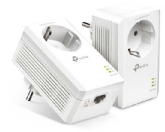 Powerline adapter TP-LINK AV1000 TL-PA7017P KIT, dodatna električna vtičnica AV2, G-LAN, dvojni paket
