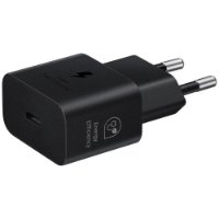 Polnilec SAMSUNG T2510, 25W, USB-C, brez kabela, črni