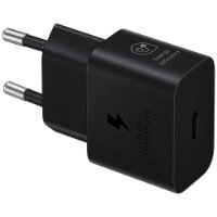 Polnilec SAMSUNG T2510, 25W, USB-C, brez kabela, črni