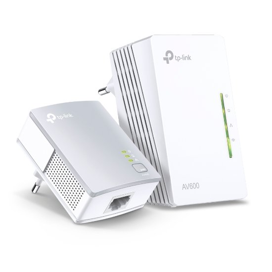 Powerline adapter TP-LINK TL-WPA4220KIT, mreža prek obstoječe električne napeljave, 300Mb WiFi dostopna točka, 2xLAN