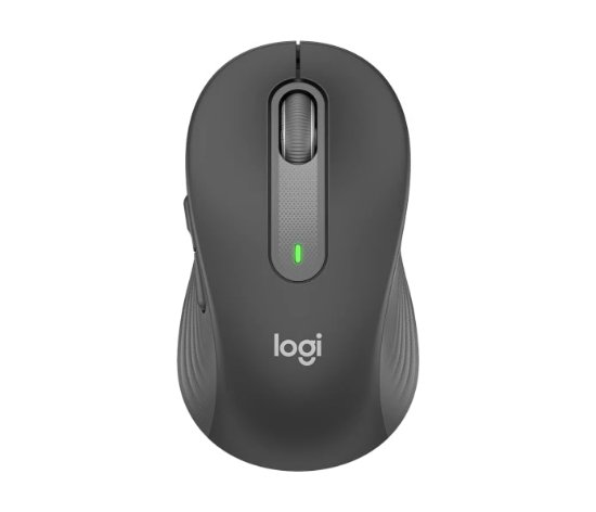 Miška LOGITECH M650, brezžična, optična, 4000dpi, USB, BT, črna