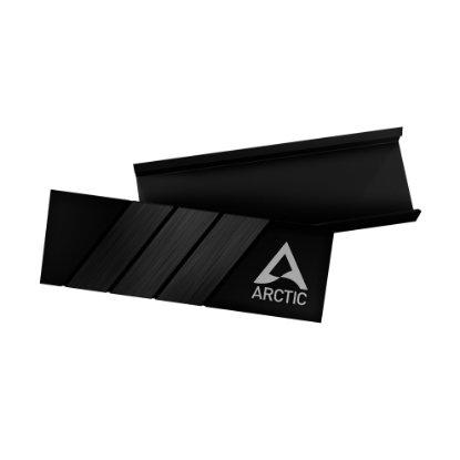 Hladilnik ARCTIC, pasivni za M.2 NVMe SSD, črn
