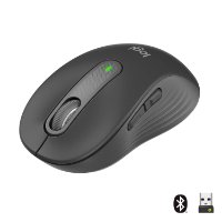 Miška LOGITECH M650, brezžična, optična, 4000dpi, USB, BT, črna