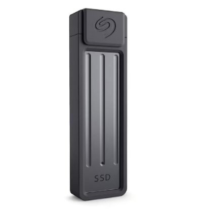 Zunanji SSD 1TB SEAGATE Ultra Compact, STKM1000400, 1000 MB/s, USB-C, siv